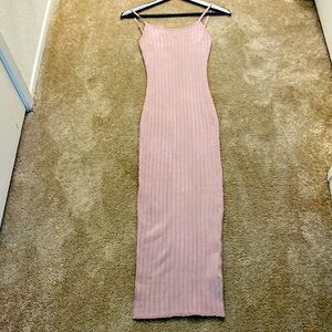 Bodycon Ribbed Midi Dress